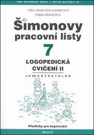 ŠPL 7 - Logopedická cvičení II - J, H, CH, K, Ď, Ť, Ň, D, T, N, L, R, Ř