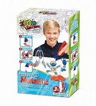 IDO3D Vertical: Funky Metallic set se 3 pery (1/6)