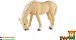 Kůň domácí palomino klisna zooted plast 13cm v sáčku