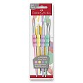 Faber/Štětce Soft touch-pastelové 4ks