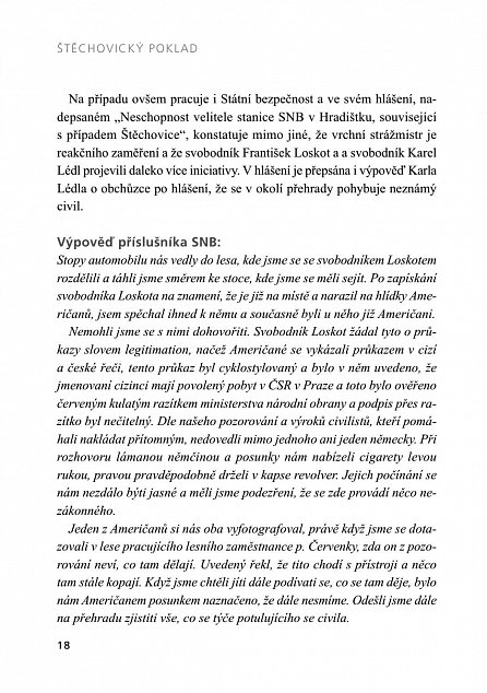 Náhled Štěchovický poklad – konec legend, 1.  vydání
