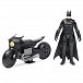 Batman film interaktivní motorka s figurkou 30 cm