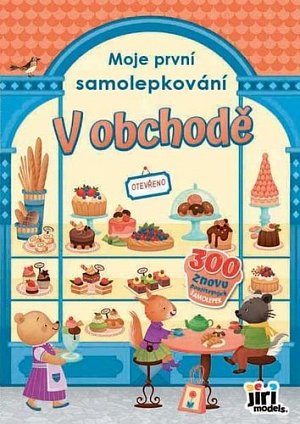 V obchodě - První samolepky