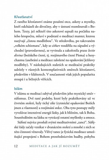 Náhled MEDITACE a jak jí rozumět - Úvod do bdělosti