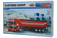 Stavebnice Monti System MS 57 Silotrans GUZEP Actros L-MB 1:48 v krabici 32x20,5x7,5cm