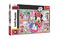 Trefl Puzzle Minnie na nákupech / 260 dílků Panoramatické