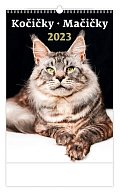 Kočičky/Mačičky 2023 - nástěnný kalendář
