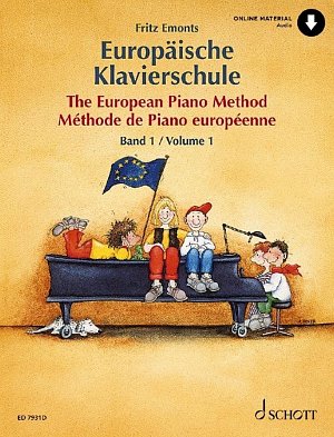 Evropská klavírní škola I. / Europäische Klavierschule I. (německy)