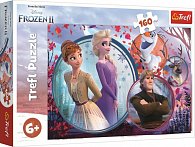 Trefl Puzzle Frozen 2 - Sesterské dobrodružství / 160 dílků
