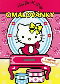 Hello Kitty - Omalovánky s velkými samolepkami