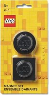 Magnetky LEGO set - černé 2 ks