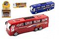 Autobus plast 25cm na setrvačník 3 barvy v krabici 26x8,5x7cm