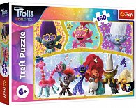 Trefl Puzzle Trollové 2 - Buď šťastný / 160 dílků