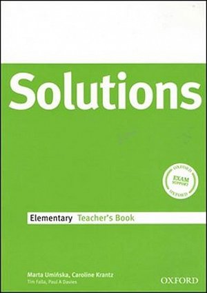 Maturita Solutions Elementary Teacher´s Book