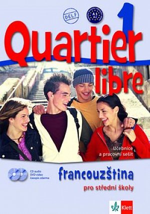Quartier libre 1 - učebnice, pracovní sešit, DVD a časopis La revue de jeunes