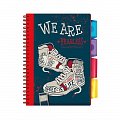 Spirálový sešit A5 s pořadačem We Are, 1.  vydání