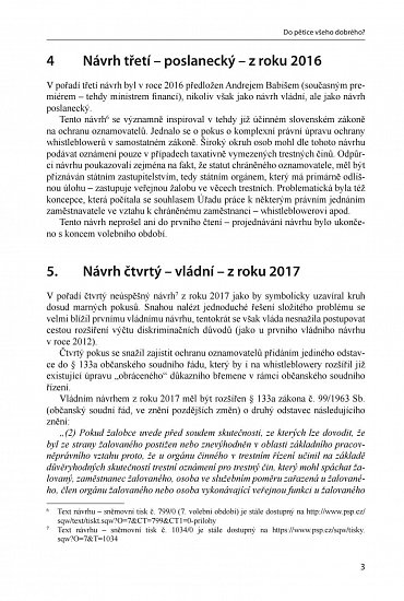 Náhled Whistleblowing - minulost, přítomnost, budoucnost