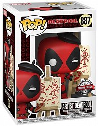 Funko POP Marvel: Deadpool as French Painter (exclusive special edition)