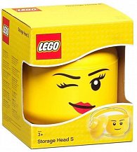 Úložný box LEGO hlava (mini) - whinky