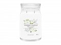 YANKEE CANDLE White Gardenia svíčka 567g / 2 knoty (Signature velký)