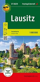 Lausitz 1:180 000 / volnočasová mapa