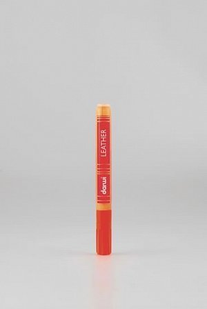 DARWI LEATHER fixy na kůži a koženku - Oranžová 6 ml