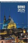 Kalendář 2025 Brno - nástěnný