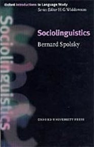 Oxford Introductions to Language Study Sociolinguistics