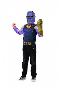 Avengers: Infinity War - Thanos - kostým triko s vycpávkami a maska