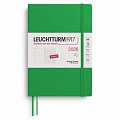Weekly Planner & Notebook 2026 Medium (A5) Spring Leaf