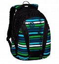 Bagmaster Studentský batoh BAG 20 C BLUE/GREEN/BLACK/WHITE
