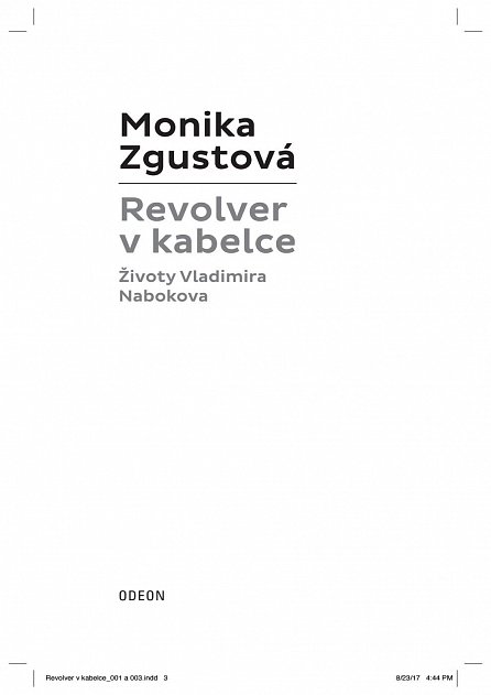 Náhled Revolver v kabelce – Životy Vladimira Nabokova