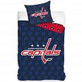 Hokejové povlečení NHL Washington Capitals Shields Velikost: 135x200 + 80x80 cm