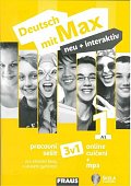 Deutsch mit Max neu + interaktiv 1/A1 - Pracovní sešit 3 v 1 + mp3