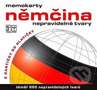 Memokarty Němčina - nepravidelné tvary