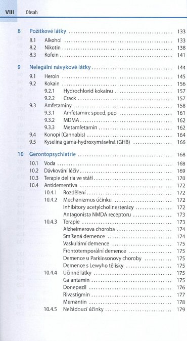 Náhled Psychofarmakoterapie stručně, jasně, přehledně