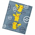 Dětská deka Pokémon Detektiv Pikachu 130x160 cm