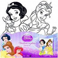 Disney princezny - Malování na plátno