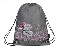 Bagmaster Školní vak na přezůvky SHOES ALFA 20 B PINK/GRAY/BLACK