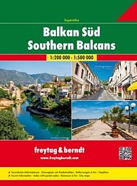 BS SP Jižní Balkán - 1:200 000/1:500 000 / autoatlas