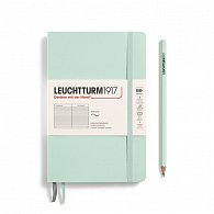 Leuchtturm1917 Zápisník Mint Green Softcover B6+ linkovaný