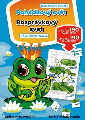 Pohádkový svět - Nálepkové puzzle / Pohádkový svet - Nálepkové puzzle