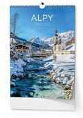 Alpy 2023 - nástěnný kalendář