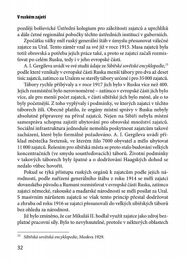 Náhled V ruském zajetí - Organizace zajatých Čechů a Slováků v Rusku (1914-1918)