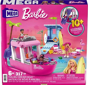 Mega construx Barbie Malibu loď snů