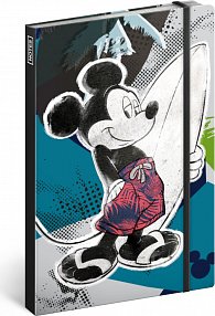 Notes - Mickey, linkovaný, 13 x 21 cm
