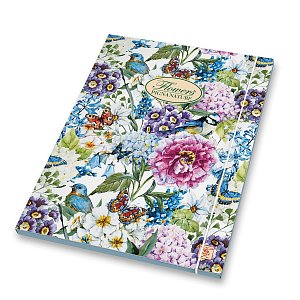3chlopňové desky Pigna Nature Flowers A4, mix motivů