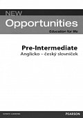 New Opportunities Pre-Intermediate: Anglicko - český  slovníček
