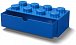 Úložný box LEGO stolní 8 se zásuvkou - modrý