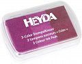HEYDA Razítkovací polštářek - 3 odstíny růžové